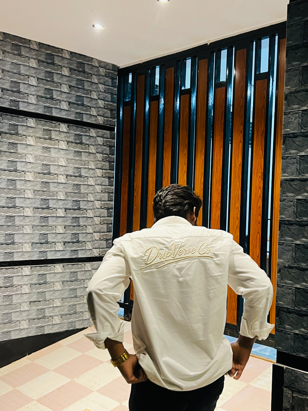 Dripverse Overshirt-01 (Off white)