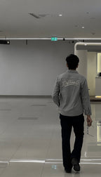 Dripverse Long Sleeve Shirt- Grey
