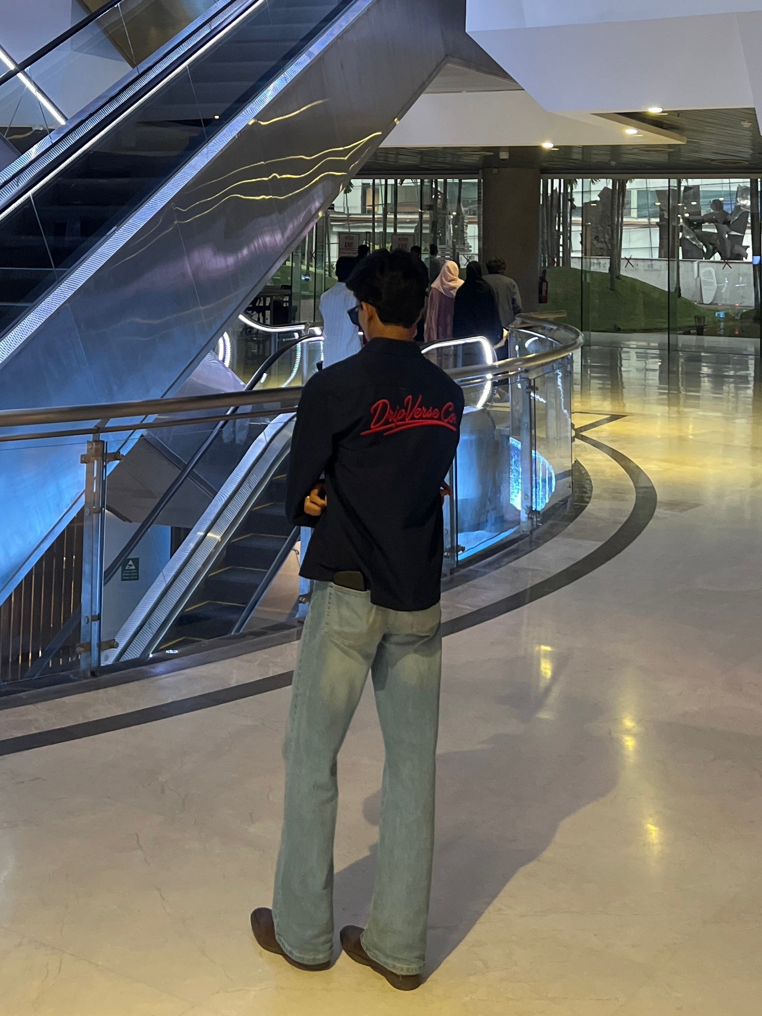 Dripverse Overshirt-01 (Navy Blue)