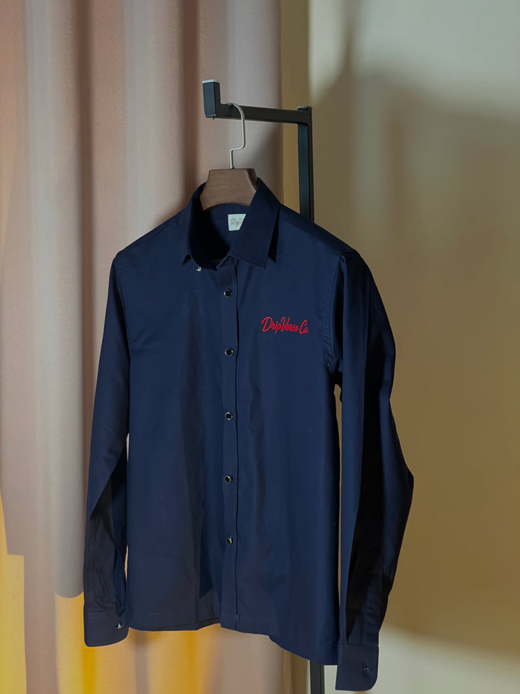 Dripverse Overshirt-01 (Navy Blue)
