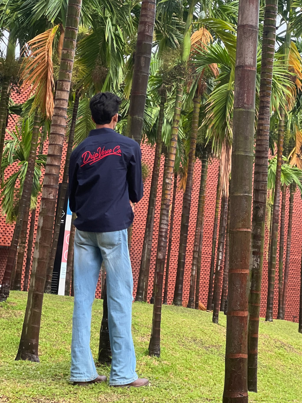Dripverse Overshirt-01 (Navy Blue)