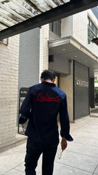Dripverse Long Sleeve Shirt- Navy