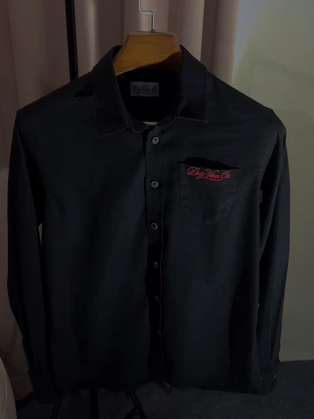 Full Sleeve-Round Pocket (Black)