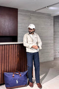Round Pocket Linen Shirt