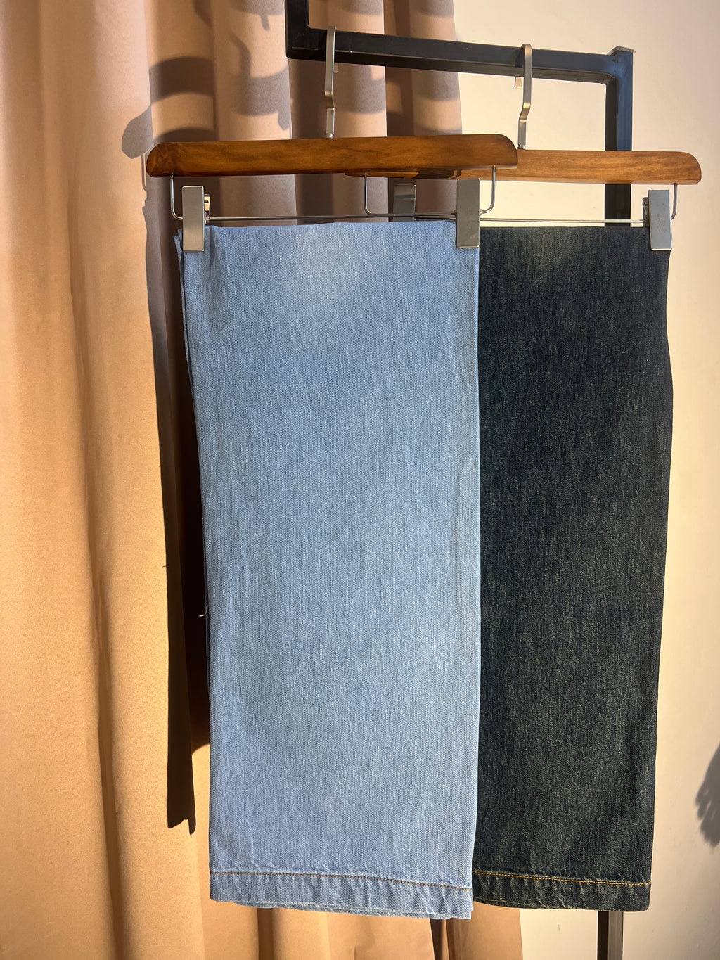 Straight Fit Baggy Pant-Sky Blue