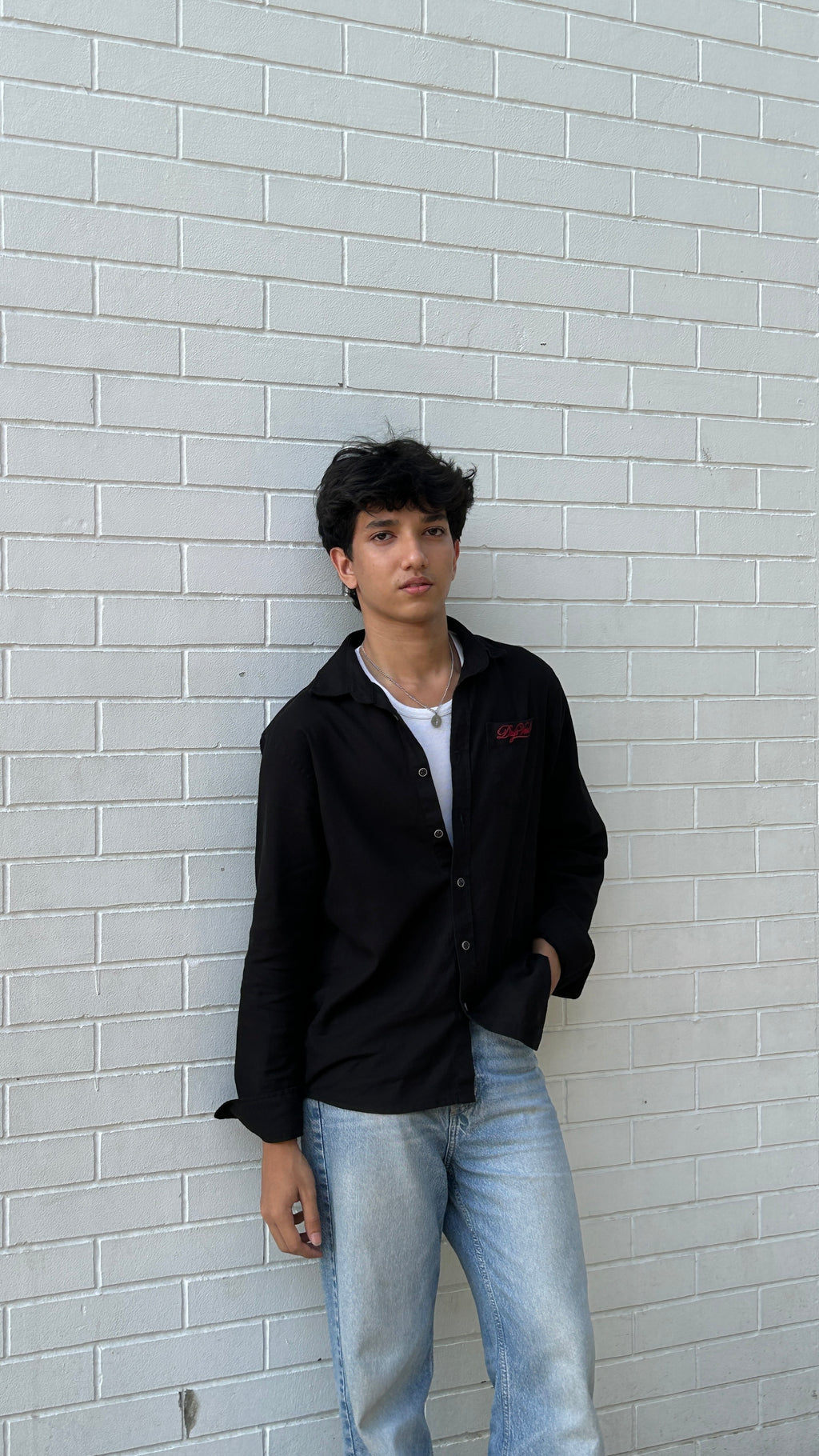 Full Sleeve-Round Pocket (Black)
