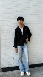Full Sleeve-Round Pocket (Black)