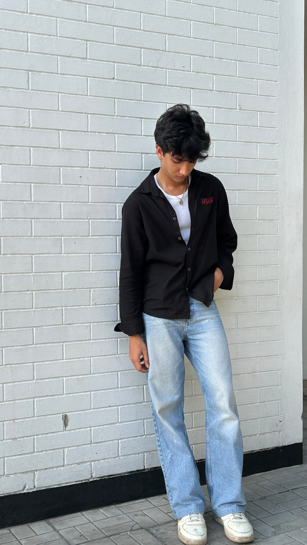 Full Sleeve-Round Pocket (Black)